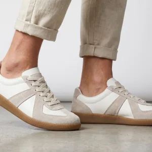 Beige Street-style Sneakers For Women